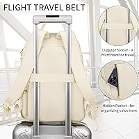 Vista 5 de Bonita mochila estética para la escuela secundaria, mochila escolar para adolescentes y estudiantes universitarios, mochila para laptop para mujeres