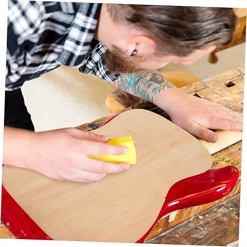 Miniatura 4 de SUPVOX Guitarra superior Herramientas de madera, herramienta cuadrada, accesorios de guitarra eléctrica, mandolinas y banjos cabecero de cama,