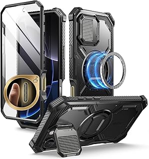 i-Blason Armorbox for iPhone 16 Pro Max Case MagSafe [Camera Control Button Cover] [Camera Cover Stand] [Military Protecti... Price In India