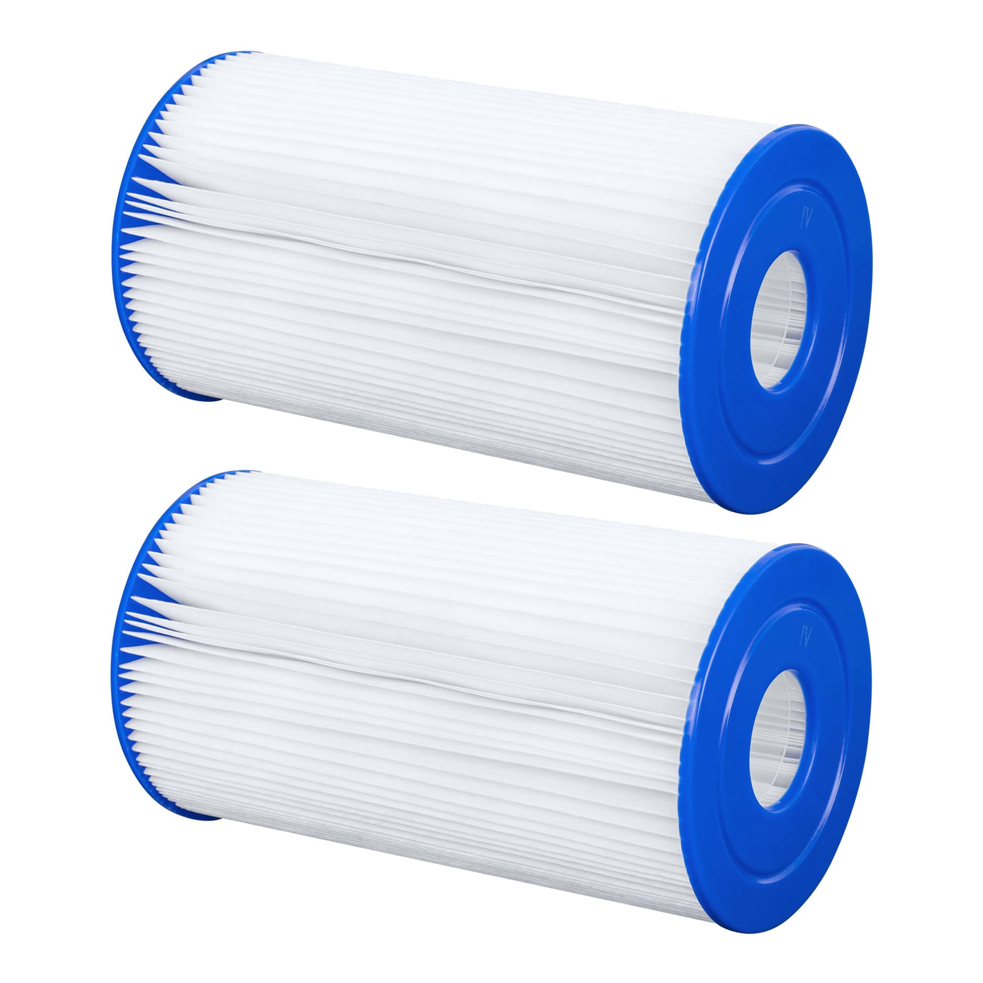 Bestway Flowclear - Filtro de cartucho de repuesto tipo IV o tipo B para piscina sobre el suelo con bomba de filtro de 2500 galones por hora (paquete de 2)
