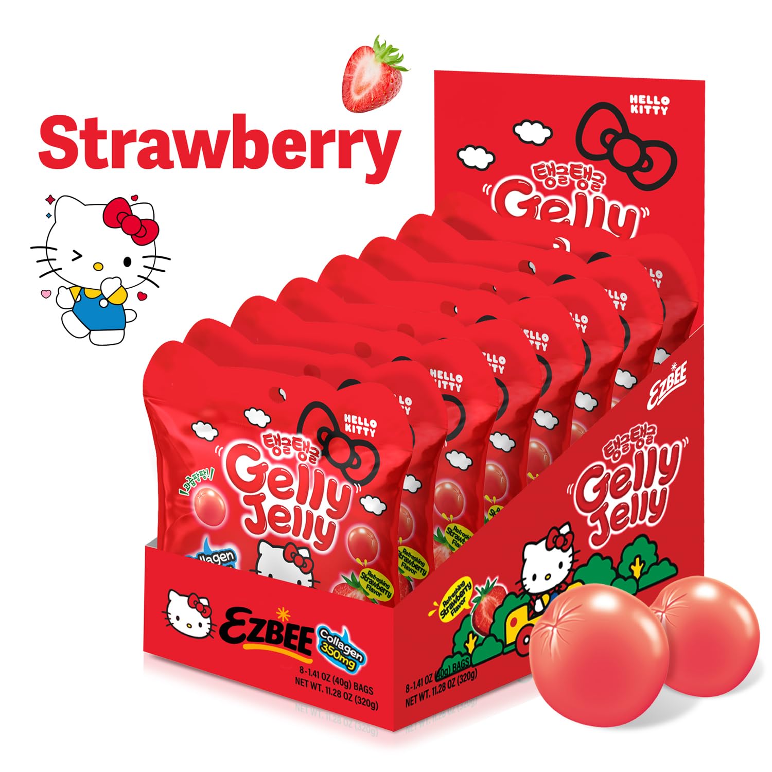 Amazon.com: Gelly Jelly Fruit Gummy Snack – Chewy Jelly with Juicy