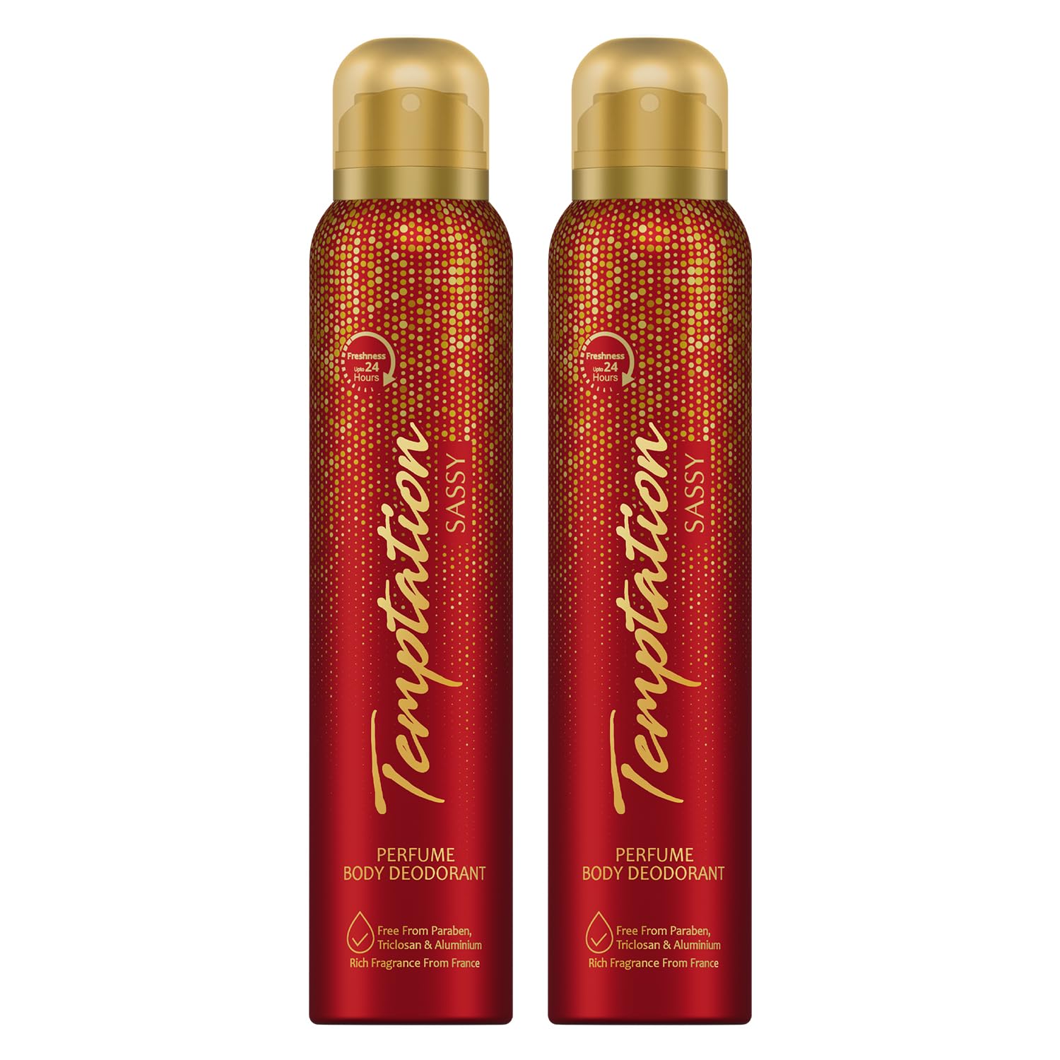 Envy Temptation Sassy Deodorant For Women- 150 ML Each, Pack of 2| Long Lasting Deodorant Body Spary-image-48