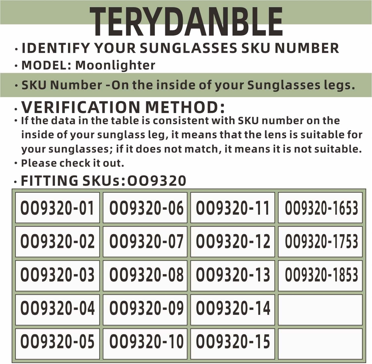 TERYDANBLE入り換わりセイ/交換レンズFor オークリー Moonlighterト2恋びと