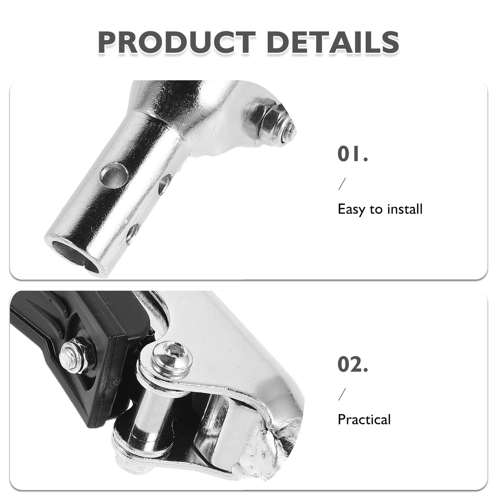 Interruptor Plegable de Respaldo para Silla de Ruedas de Hierro, Accesorio de Repuesto Compatible, Mecanismo de Plegado Seguro para Movilidad y Almacenamiento Fácil, Uso en Casa