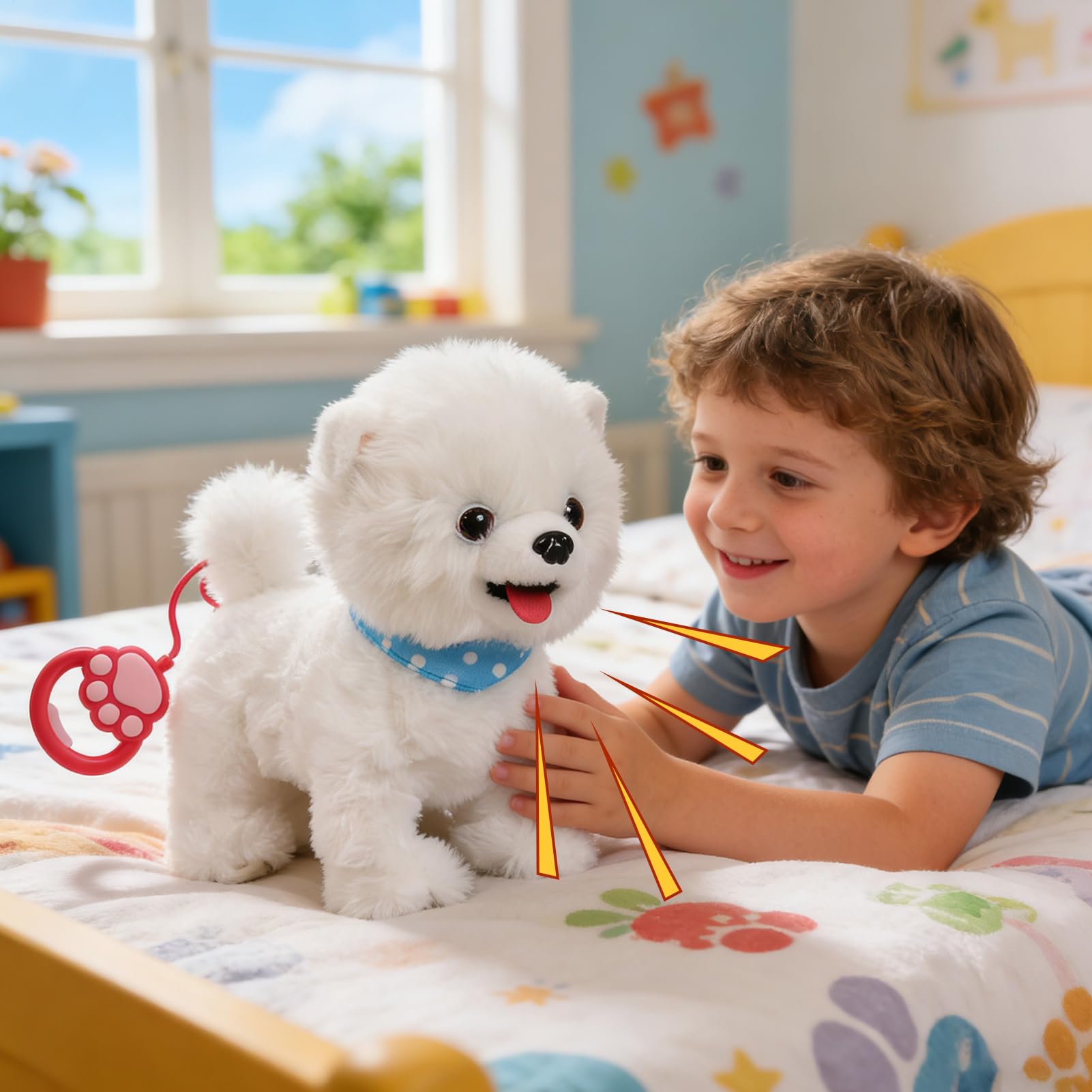 Mascota Robótica Juguetes Interactivos Realistas de Peluche