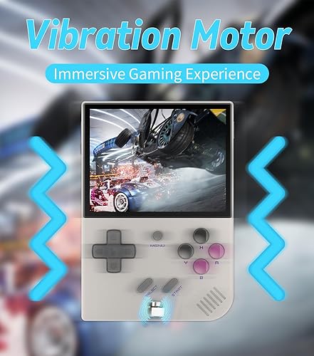 Miniatura 3 de RG35XX Plus - Consola de juegos de mano retro de 3.5 pulgadas, pantalla IPS Linux OS incorporada 64G + 128G TF Card Consolas de videojuegos retro,