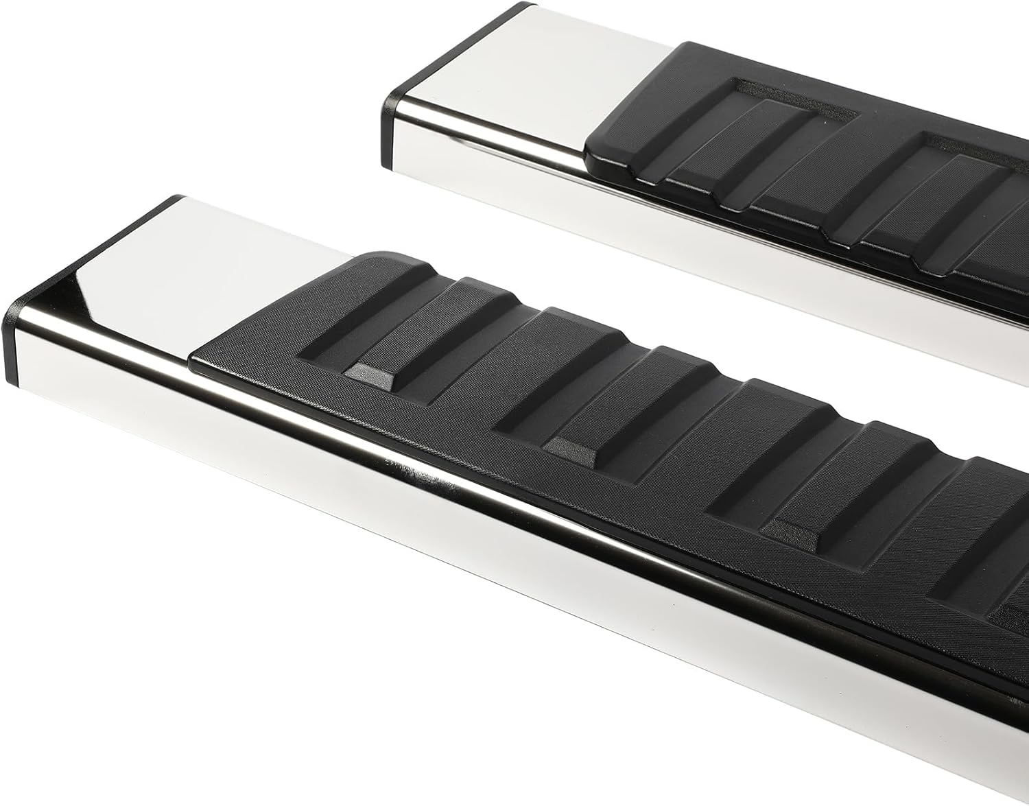 OCPTY Pair Running Board Nerf Bar for 2019-2023 for Chevrolet for Silverado 1500 Crew Cab (4 Full-Size Doors), 2022 for Chevrolet for Silverado 1500 LTD Crew Cab (4 Full-Size Doors)