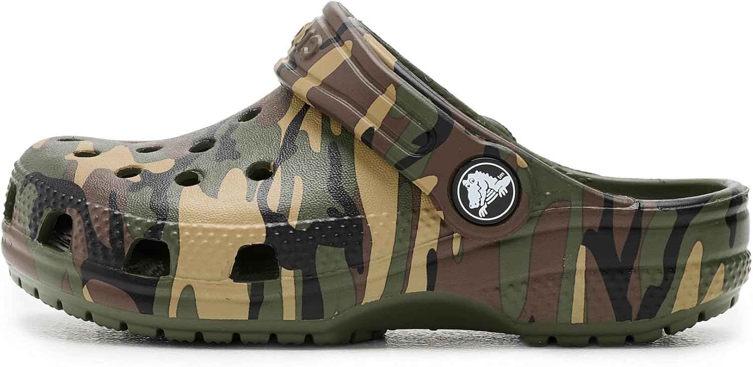Crocs Kids' Classic Camo Clogs - Image 4