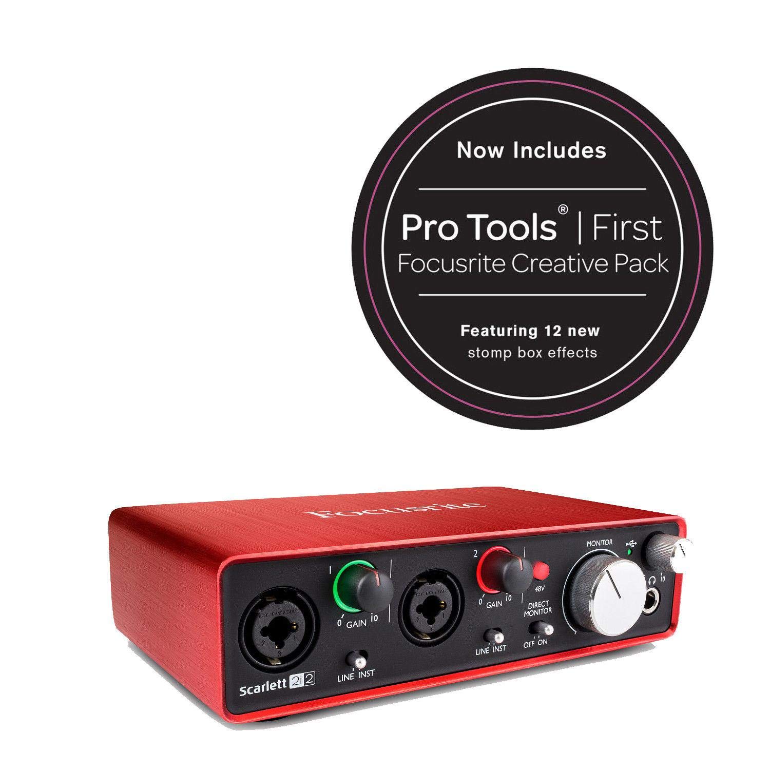 Focusrite Scarlett 2i2 2nd Gen USB Audio Interface : Buy Online at