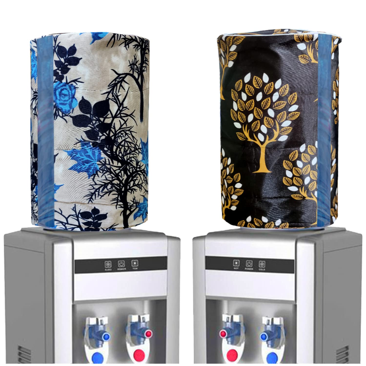 KANUSHI Industries® 2 Pc Water Dispenser Bottle Cover With Water Level Indication 20 L (WD-BLUE-SHUB+BROWN-TREE-2PC)-image-8