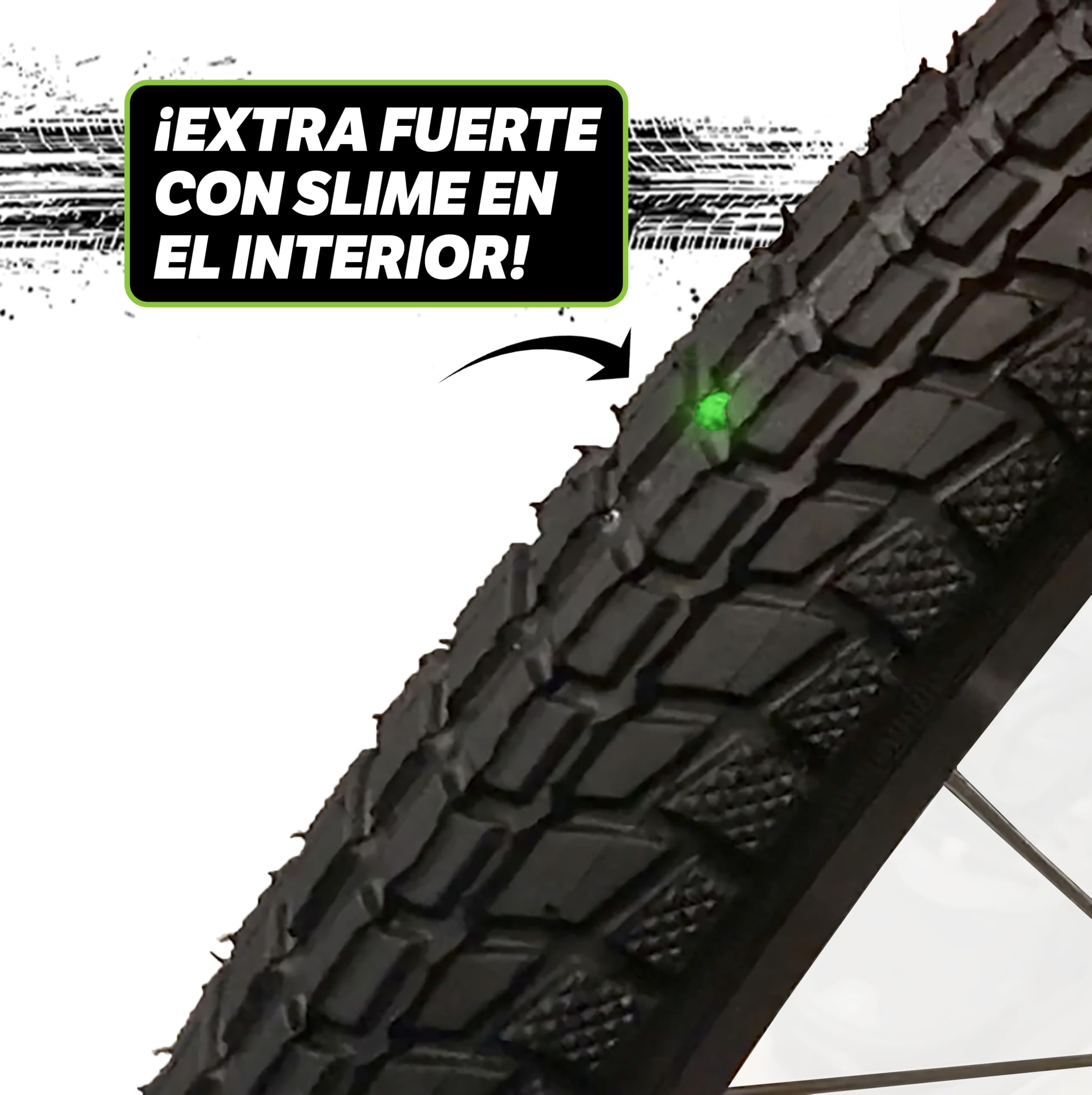 Tubo Interior de Bicicleta Slime con Sellador de Pinchazos