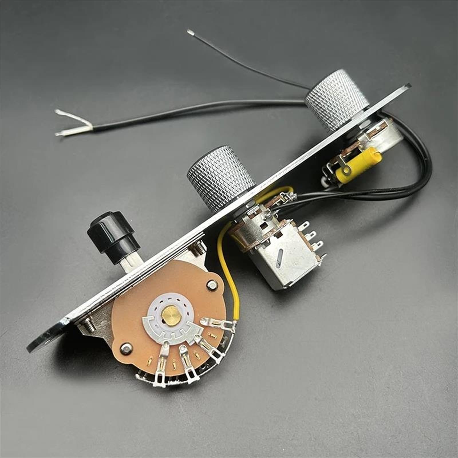 Arnés De Cableado Guitarra Potenciómetros Push/Pull De 250 K Con Precableado Para Placa De Control Piezas De Guitarra(Type3)