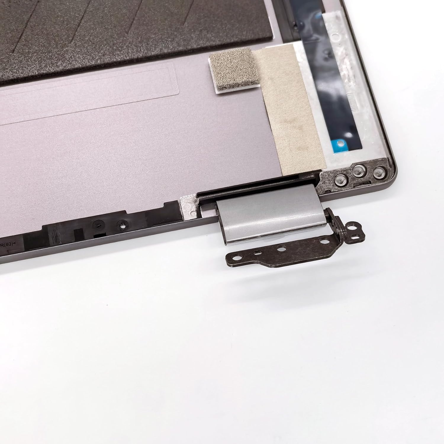 Replacement LCD Back Cover Rear Top Lid Hinges with Hinge Cap for HP Envy X360 2-in-1 14-FA 14-FC Series Laptop N91010-001