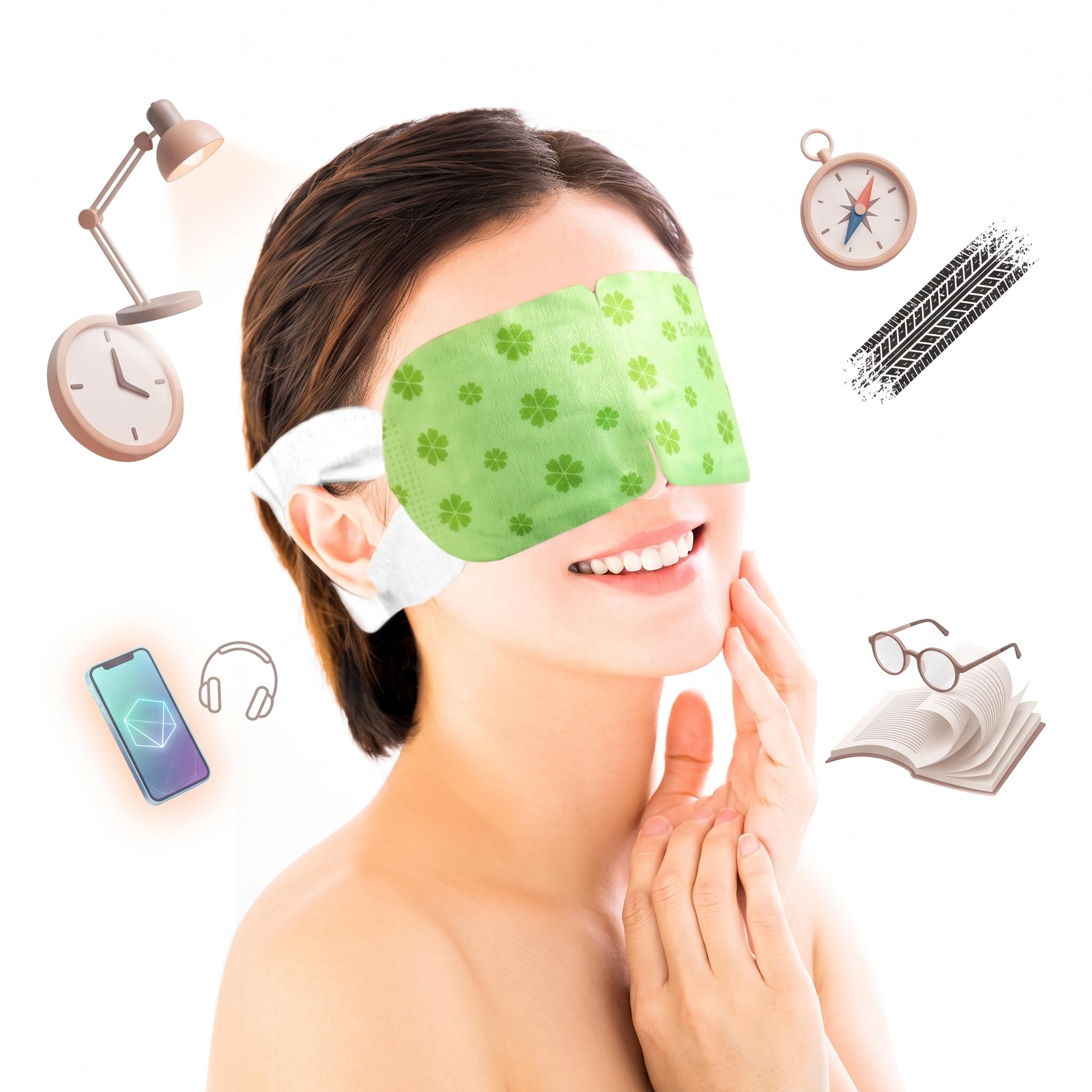 Self-Heating Warm Steam Eye Mask – Disposable, Padded, Latex-Free Soothing Eye Cover for Sleep, Spa, Dry Eye & Relaxation (No Electricity Needed) | Pack of 10 No's-picture-36