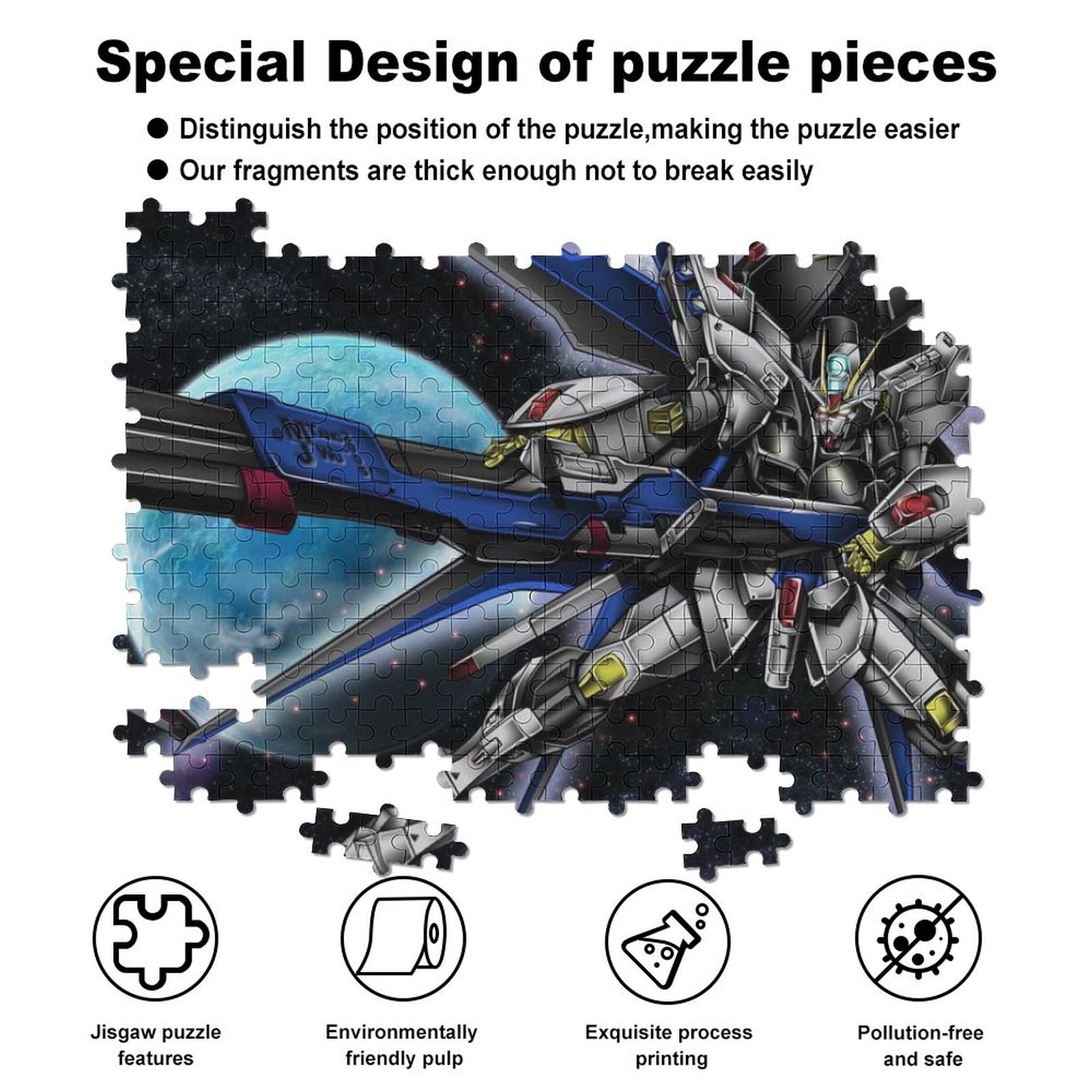 ガンダム ストライク ジグソーパズル Amazon】メタルビルド ストライク