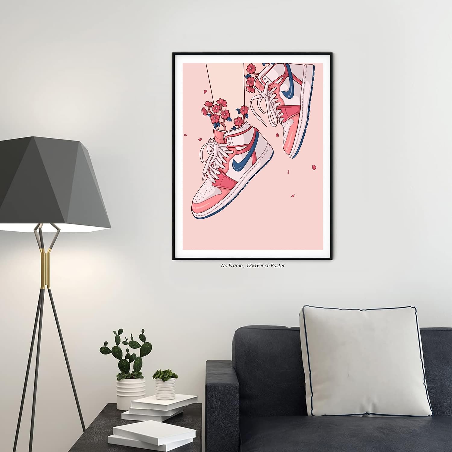 Póster Lienzo Pop Art Con Muñeco De Animación – Estilo Hypebeast Y KAWS (Firmado Sin Firma)