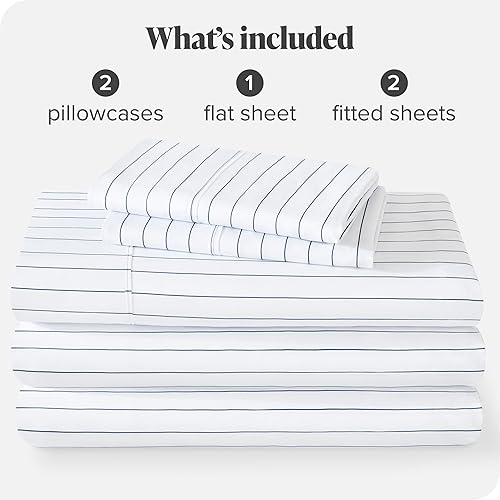 Miniatura 311 de Bare Home Juego de sábanas de tamaño individual XL, tamaño de dormitorio universitario, sábanas de microfibra ultrasuave de 1800 hilos, bolsillos 22