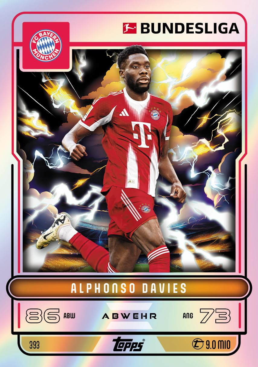 Bundesliga Match Attax 25/26 - Mini Tin - Lightning (39 Karten darunter 3 Exklusive Tin-Karten) - 4