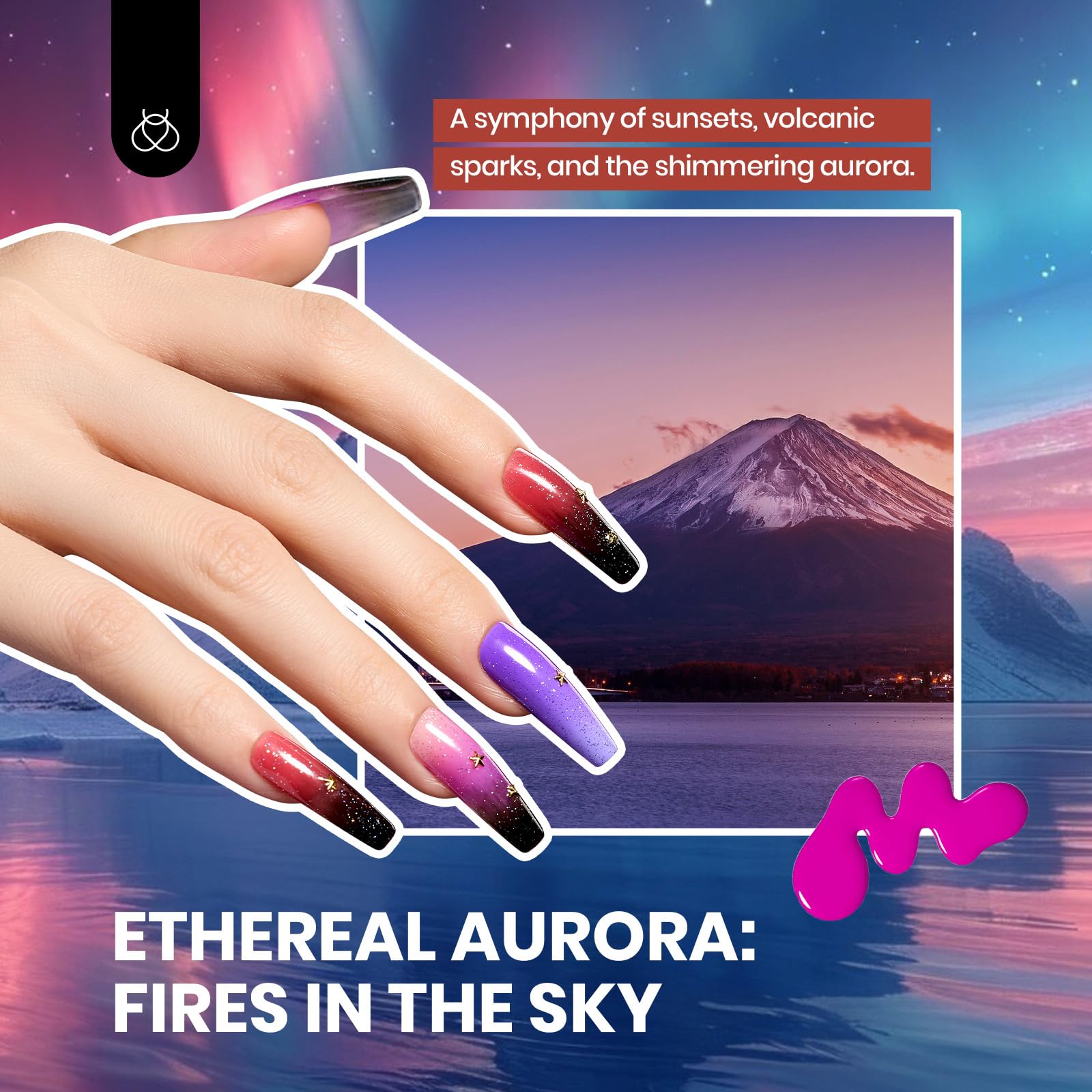 beetles Spring Gel Polish Set - Fingertip Palette, 32 Colors Valentines Polish Set with Base Top Coat Pink Red Blue Purple Brown Yellow Green Black White Uv LED Lamp Nails Gifts for Women: Beetles Gel Nail Polish Set, 36 Colors Gel Polish with Base Coat Glossy Matte & Glitter Gel Top Coat White Jelly Blue Mystic Wonderland Collection Pink Gifts for Women