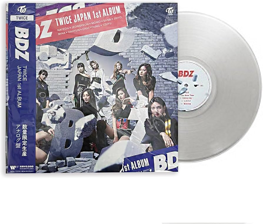 Amazon.com: TWICE JAPAN 1st ALBUM [BDZ] (VINYL) Out Cover + Vinyl