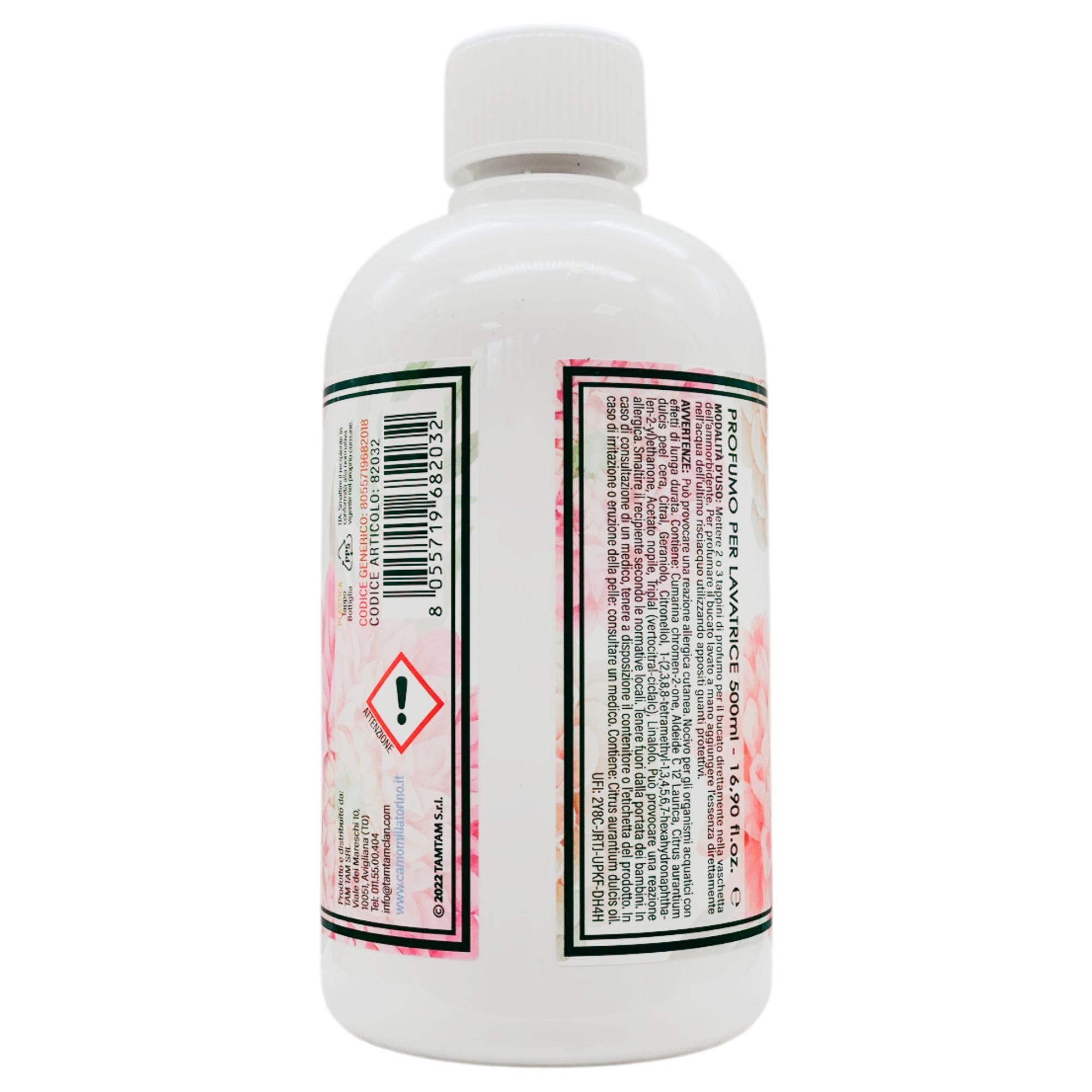 Camomilla Torino, Profumo Lavatrice, DALIA 500ml + Tarmiblok, Proteggi e Profuma Per Armadi e Cassetti, Profumo Di Primavera Provenzale (2xProfumo Lavatrice+1xTarmiblok)
