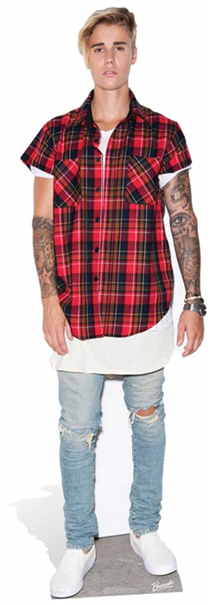 Bieber, Justin Pappaufsteller Purpose