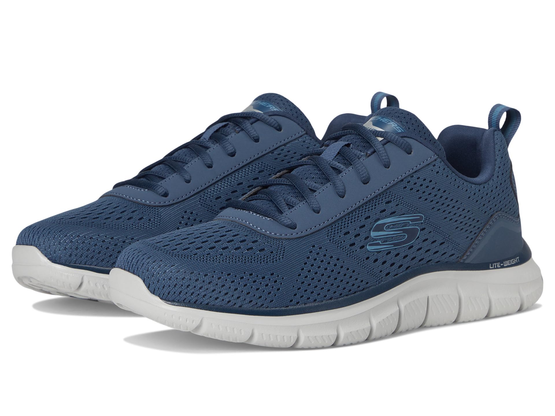 Skechers TRACK mens Shoes 43 EU BLUE