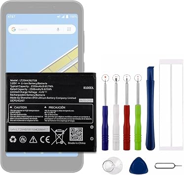 NEW LT25H426271B Replacement Battery for AT&T Radiant Core U304AA/Cricket Icon Smartphone U304AA with Technical Toolkit.