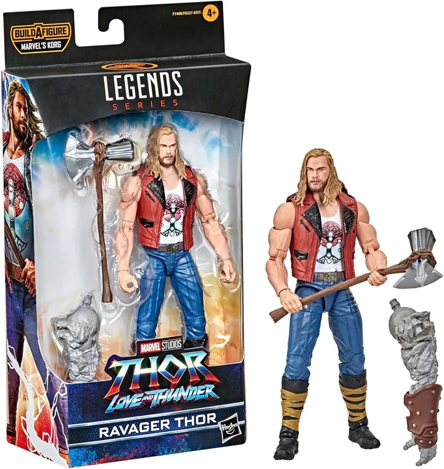 Marvel Legends Series Thor: Love and Thunder Ravager Thor Action Figure 6-inch Collectible Toy,1 Accessory,1 Build-A-Figure Part - Image 7