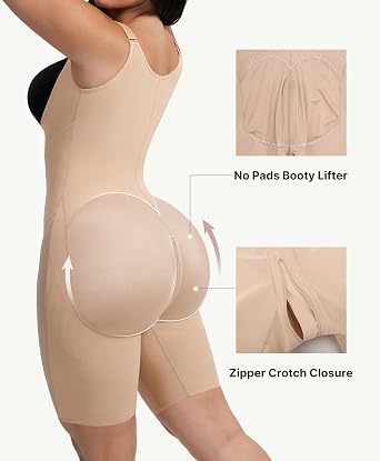 FeelinGirl Feelvibe High Compression Tummy Control Shapewear Bodysuit