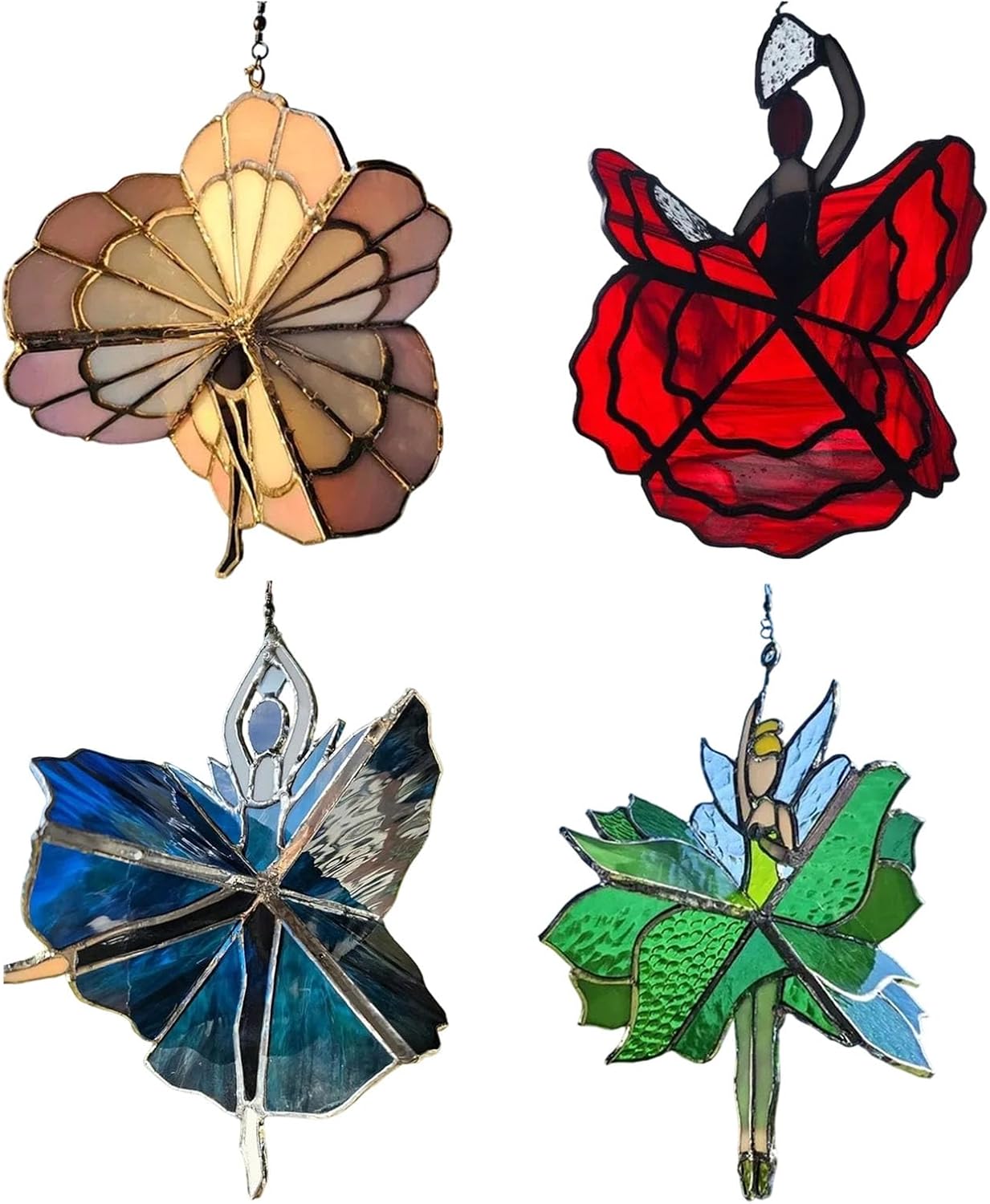 耐候性スピナー庭の装飾虹効果屋外アクセントハンギングアートガーデンスピナー装飾