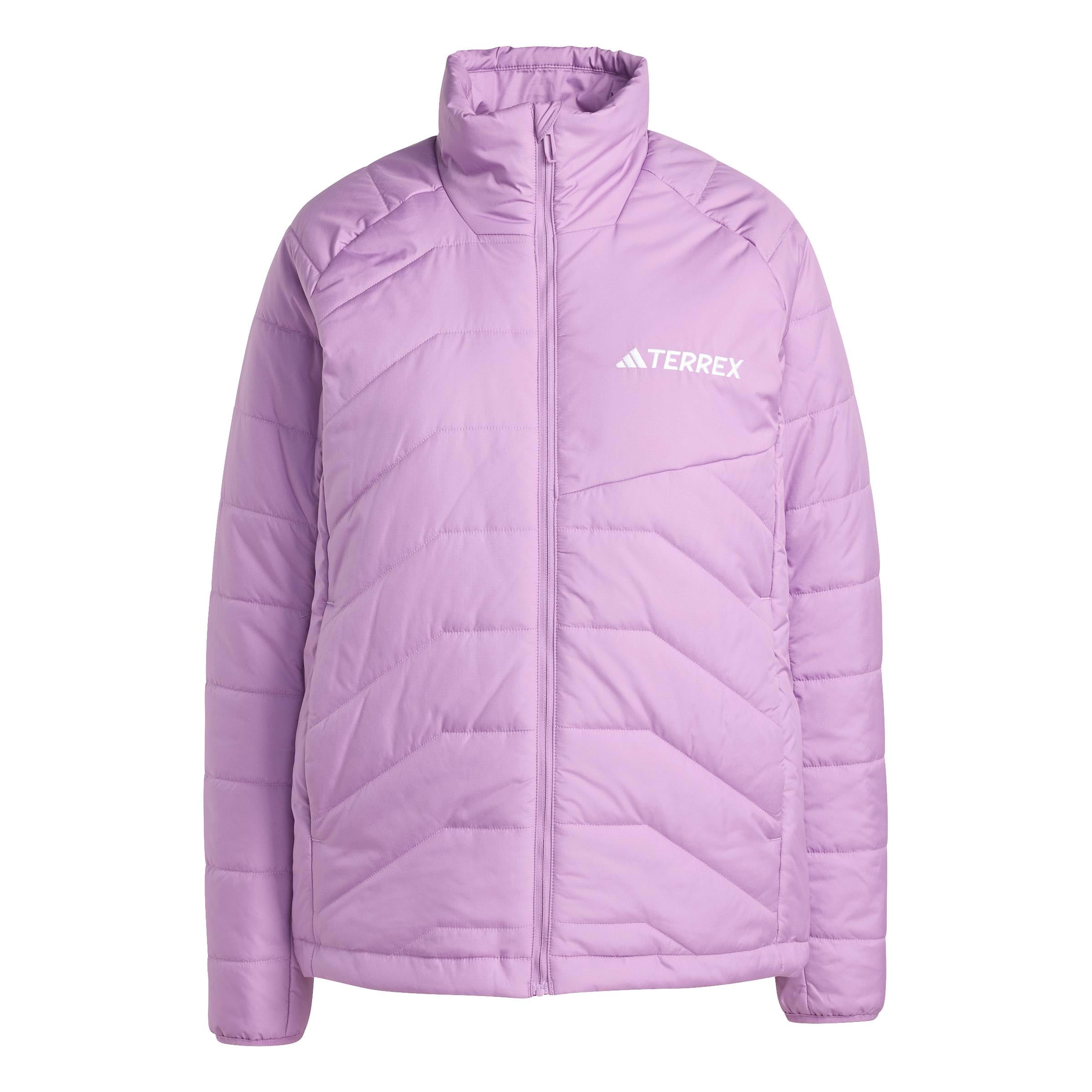 adidas Women's Terrex Multi Synthetic Insulated Jacket, preloved purple, XS