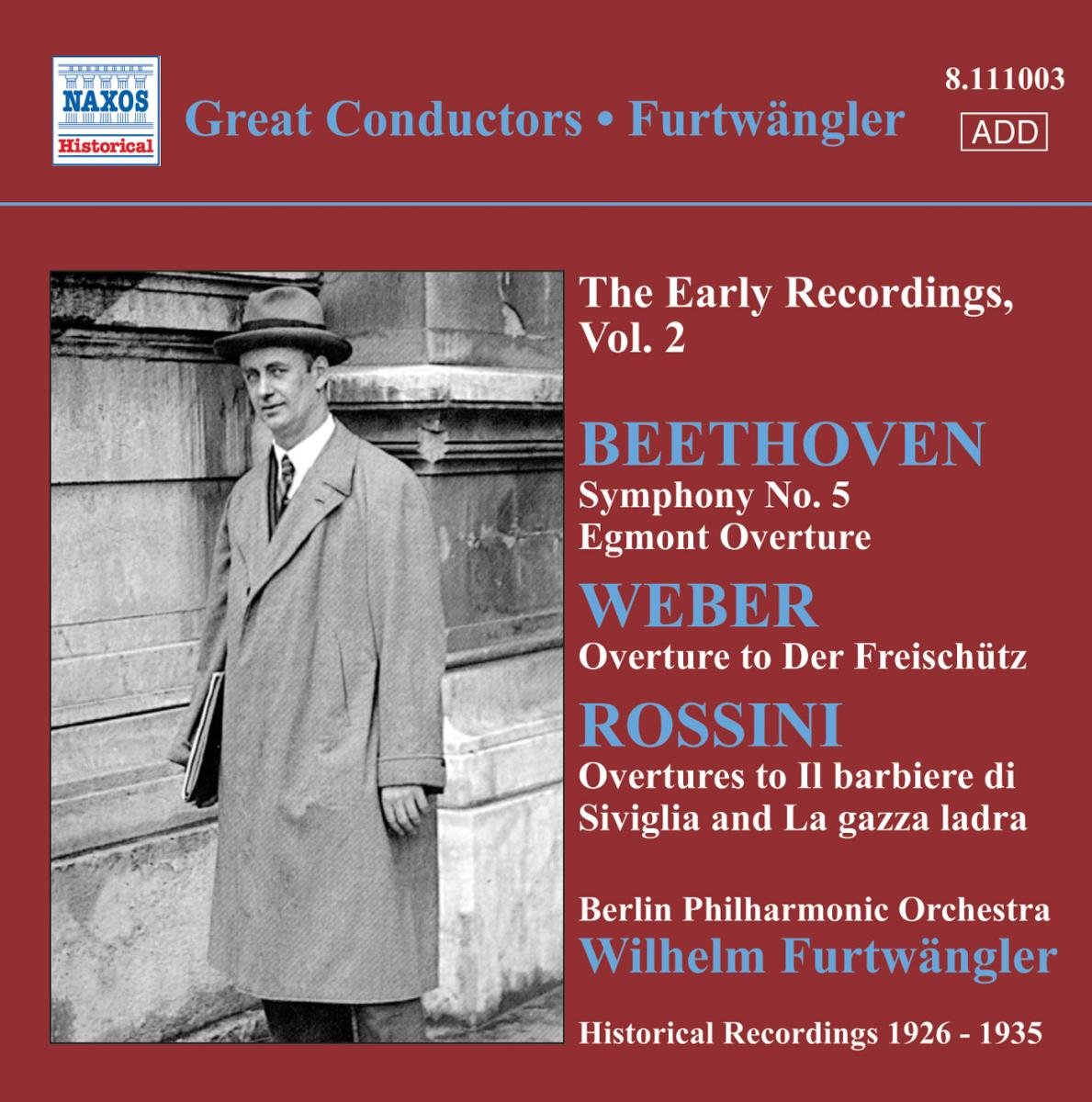 FURTWANGLER: EARLY RECORDINGS VOL.