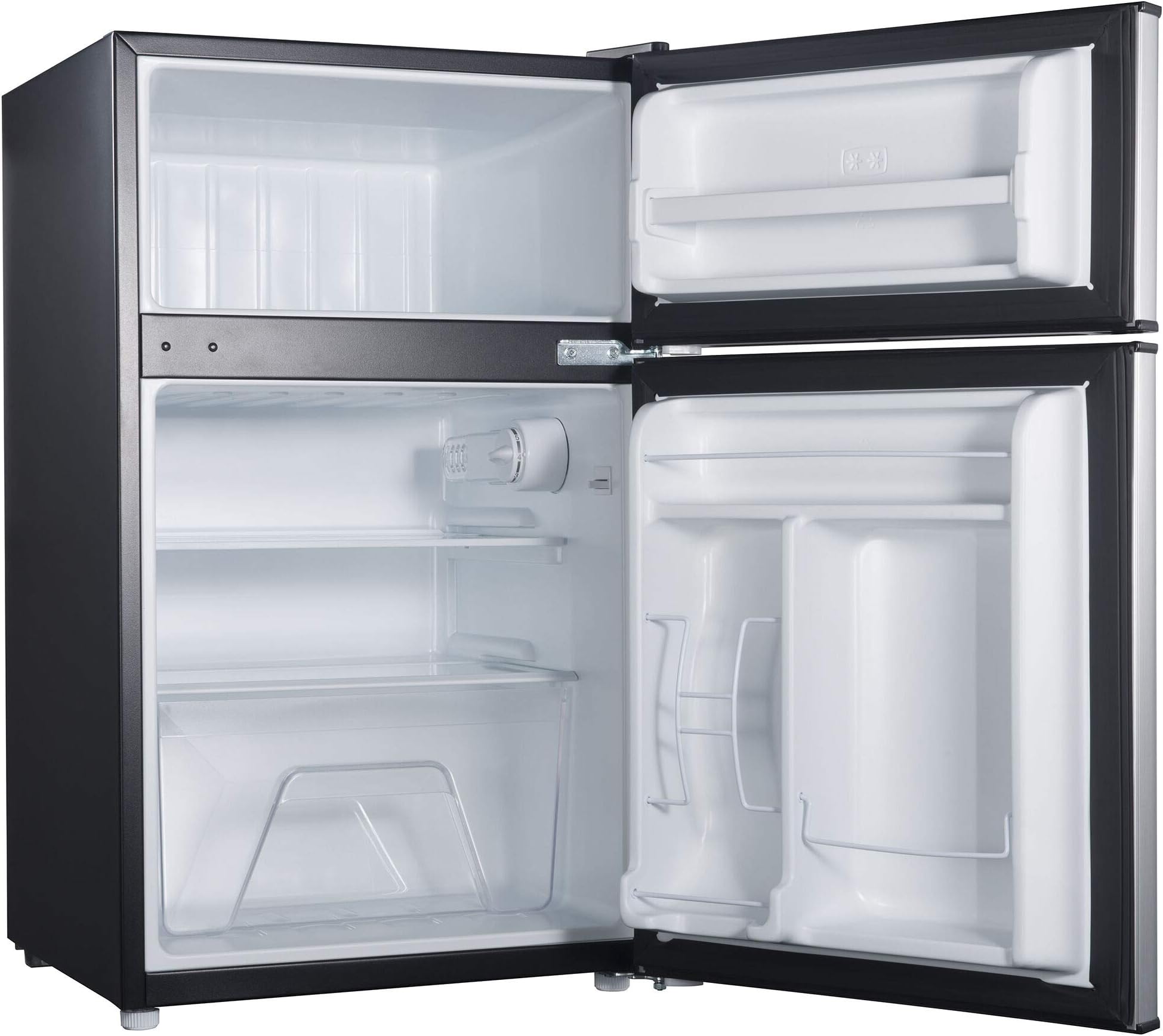 Amana AMAR31TS1E 3.1 cu. Ft. Two Door Compact Refrigerator, Stainless Steel