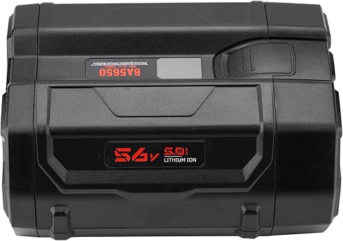 Miniatura 5 de Batería de repuesto de 56 V 5.0 Ah compatible con herramienta eléctrica EGO de 56 voltios, compatible con herramientas inalámbricas BA2800 BA1400T