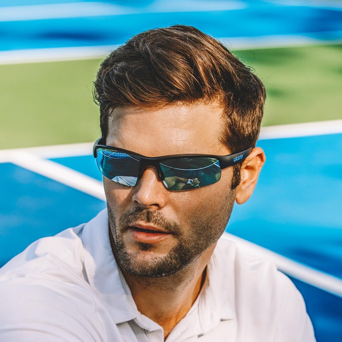 Okana Serve Tennis & Pickleball High-Contrast Performance Sunglasses