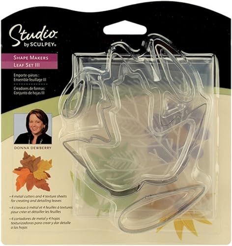Sculpey Formas - Juego de hojas III