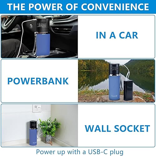 Miniatura 8 de Electric Insulin Cooler Travel Case with USB Charger & Bio Gel by Tilcare - Unlimited Hours, Reusable Pen Freezer Bottle - Large Capacity TSA
