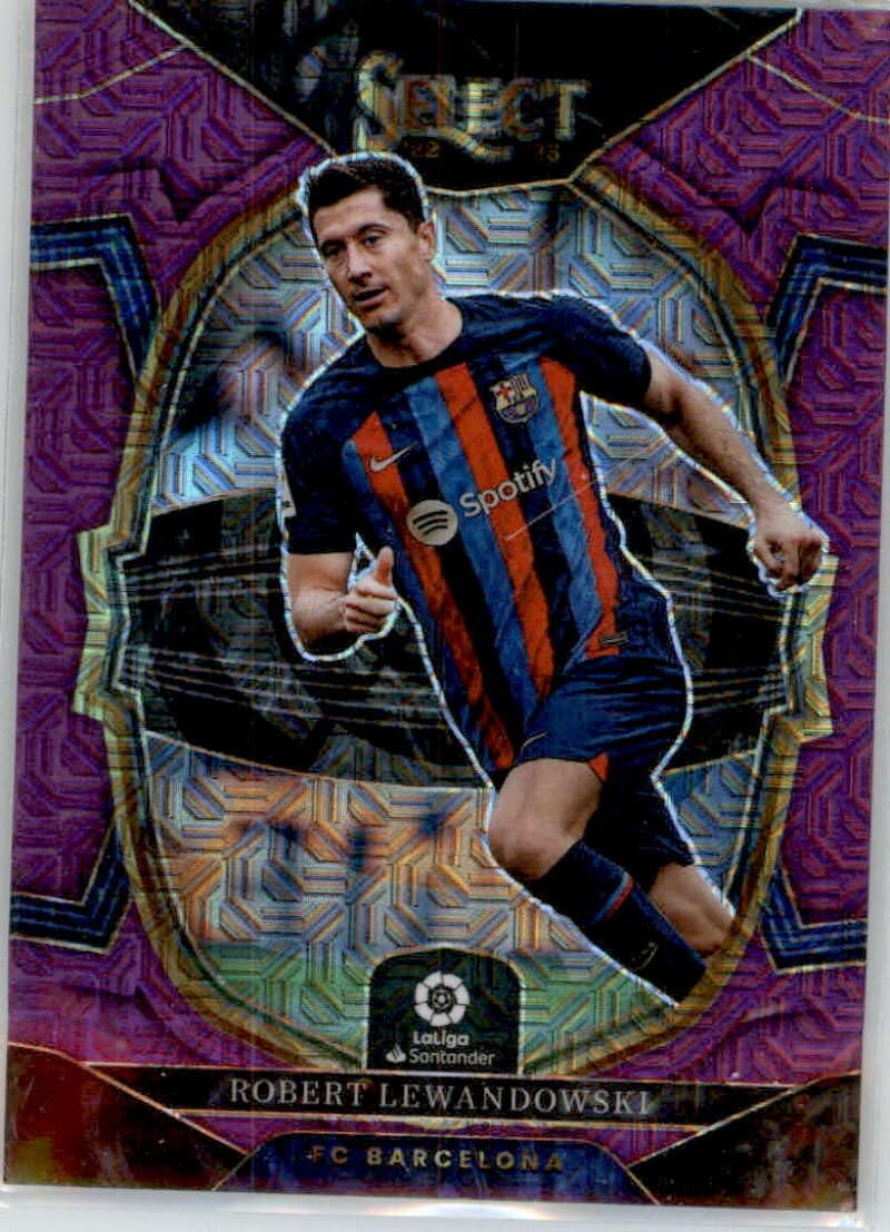 Amazon.com: 2022-23 Panini La Liga Select Purple Mojo #34 Robert