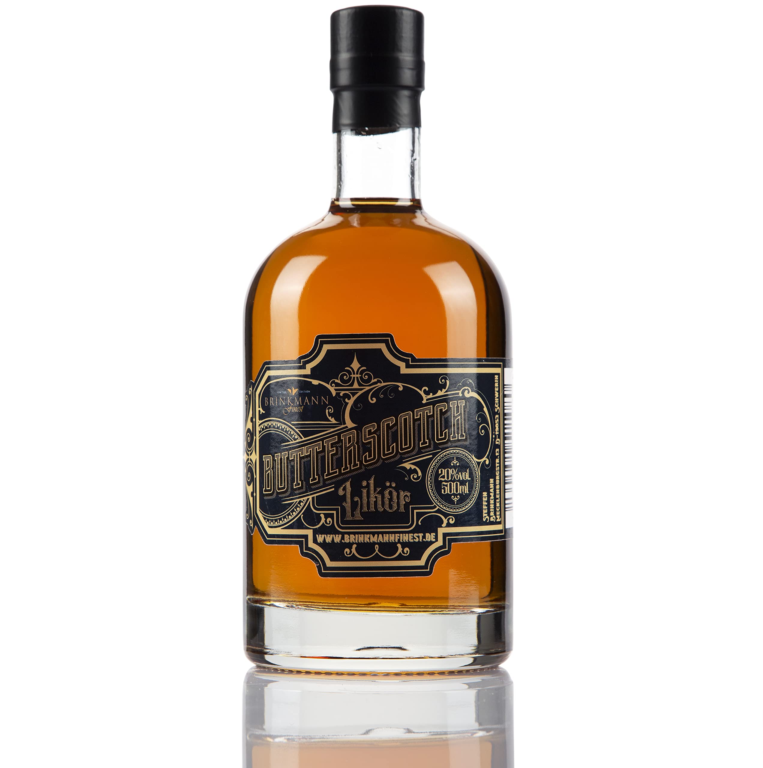 Butterscotch Likör 20% vol. BRINKMANNfinest (500ml)