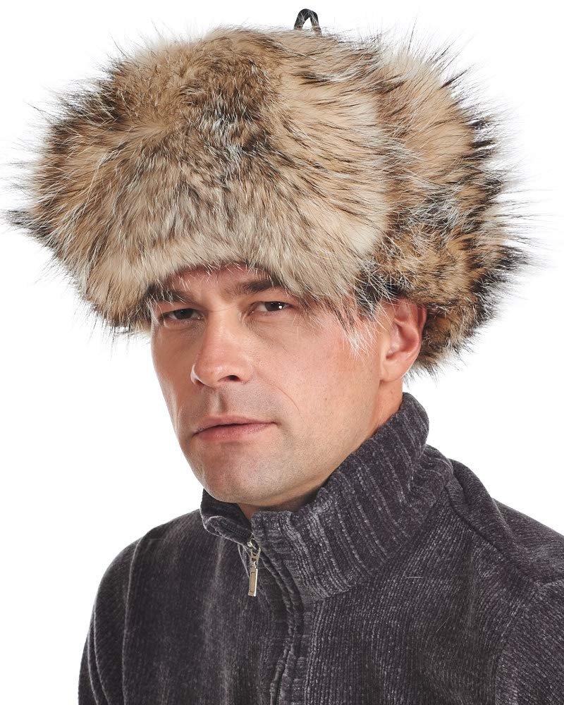 frr Badger Fur Trapper Hat -Brand Made in Canada XLarge