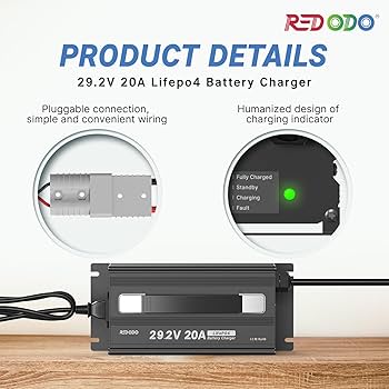 24Vリチウムポリマー充電器 12A LiFePo4バッテリー充電器,12v/24v,多機能スマート充電器