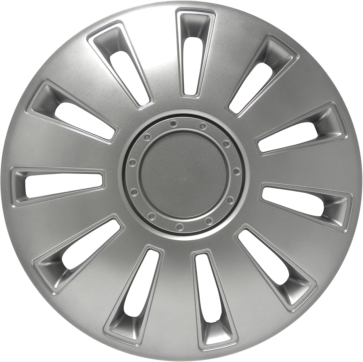 Carpoint 2211083 Silverstone Wheel Cover Set 13 Inch - Car Wheel Trims (Set of 4)