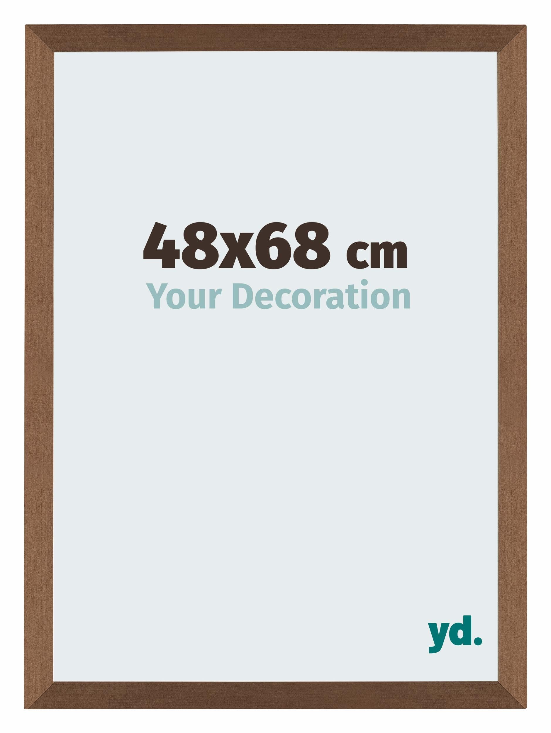 Your Decoration - Puzzle frame 48x68 - Copper Design - Puzzle frame 500-1000 Pieces - MDF Photoframe - Mura
