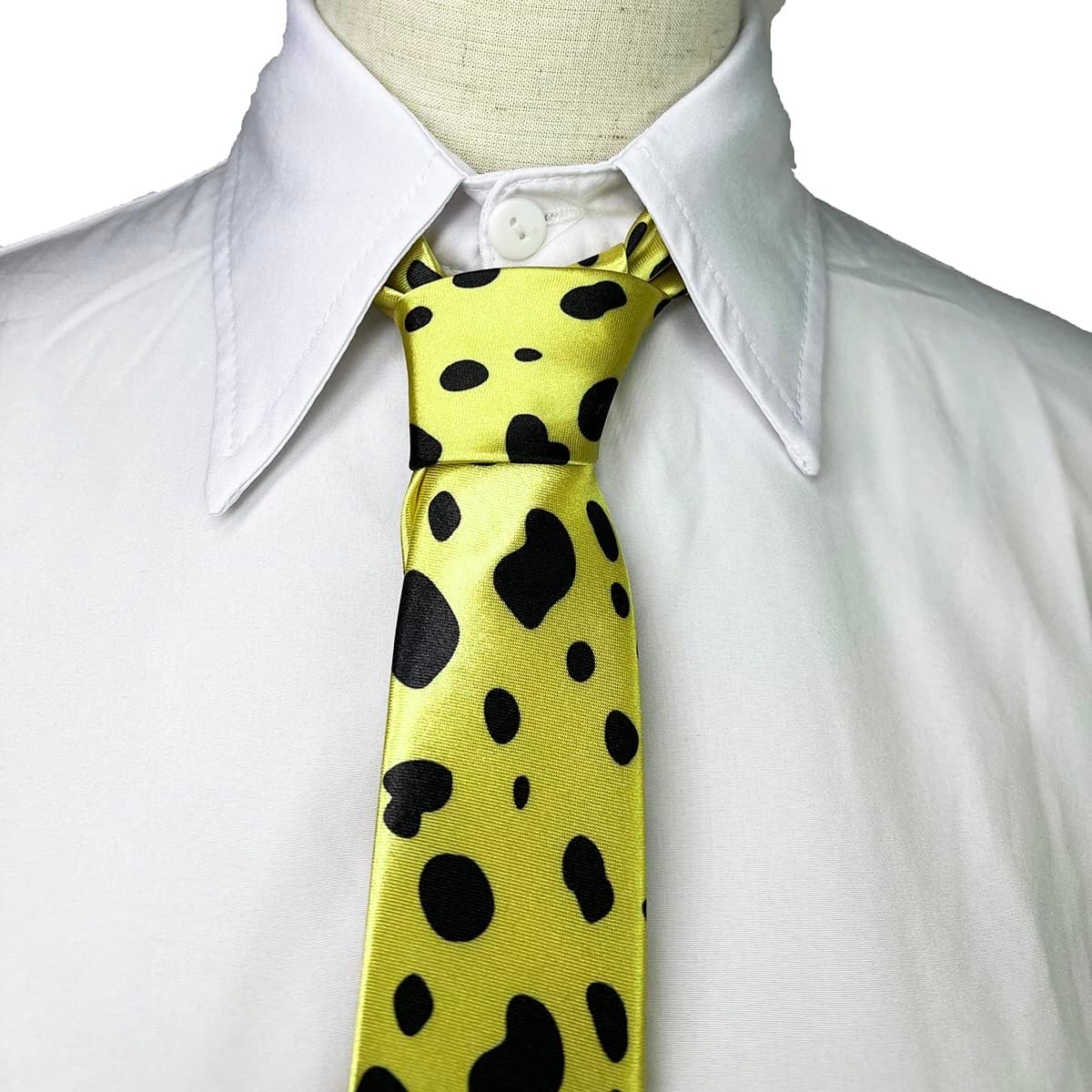 GDAMSTO Kento Nanami Necktie Unisex Satin Tie Anime Cosplay Prop Accessories Gift image 2