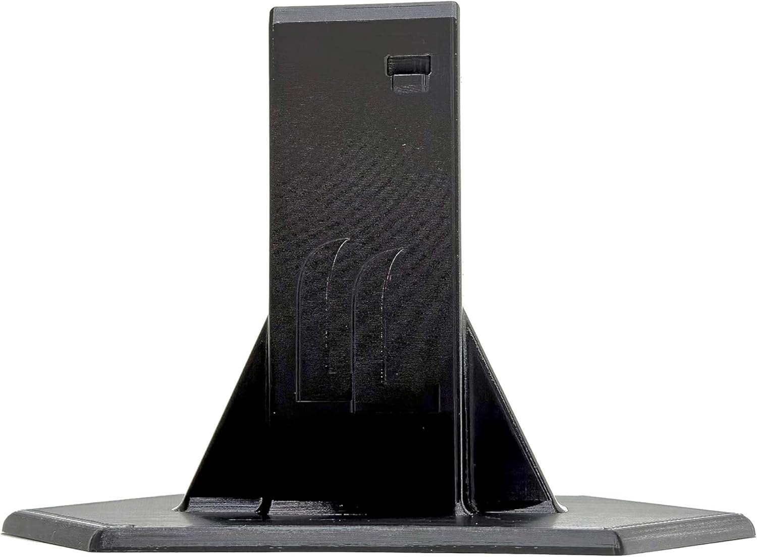 ParaBellum Designs Rifle Display Stand – AR10 or AR15 Holder, 3D Printed PETG, Mountable, Made in USA, SBR & Pistol Compatible Gun Rack for range enthusiasts