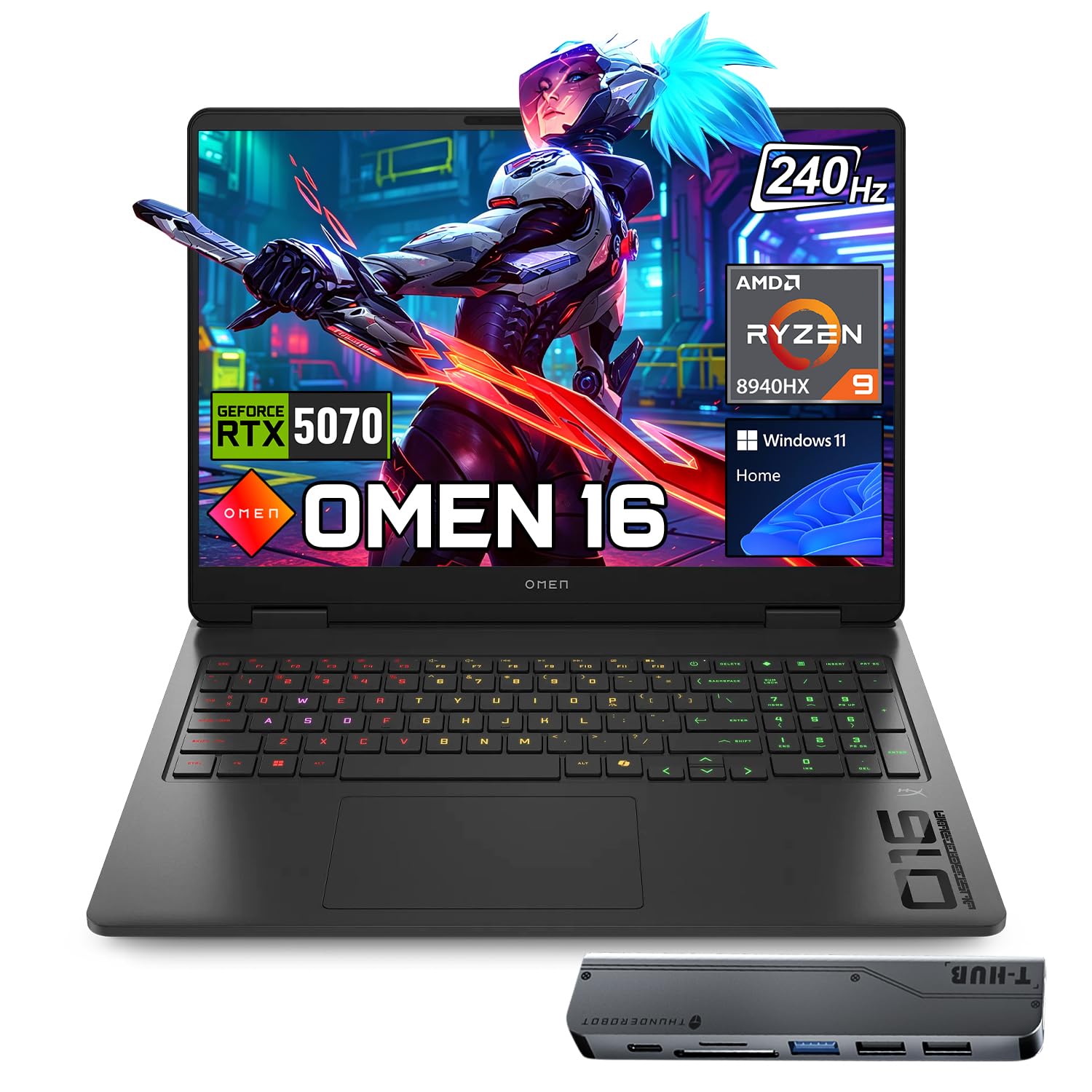 Amazon.com: HP Omen RTX 5070 Gaming Laptop, 16.1