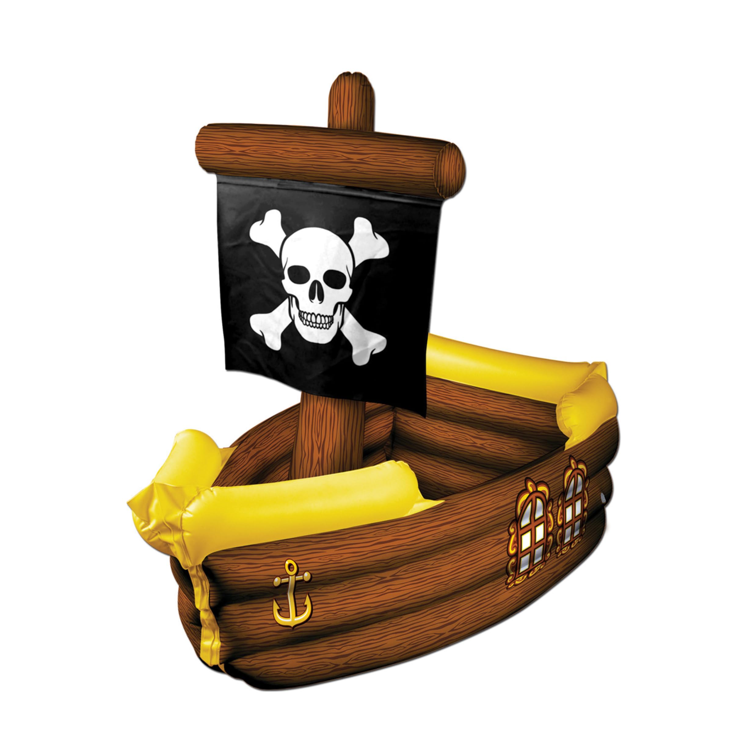 Beistle Company - Inflatable Pirate Ship Cooler