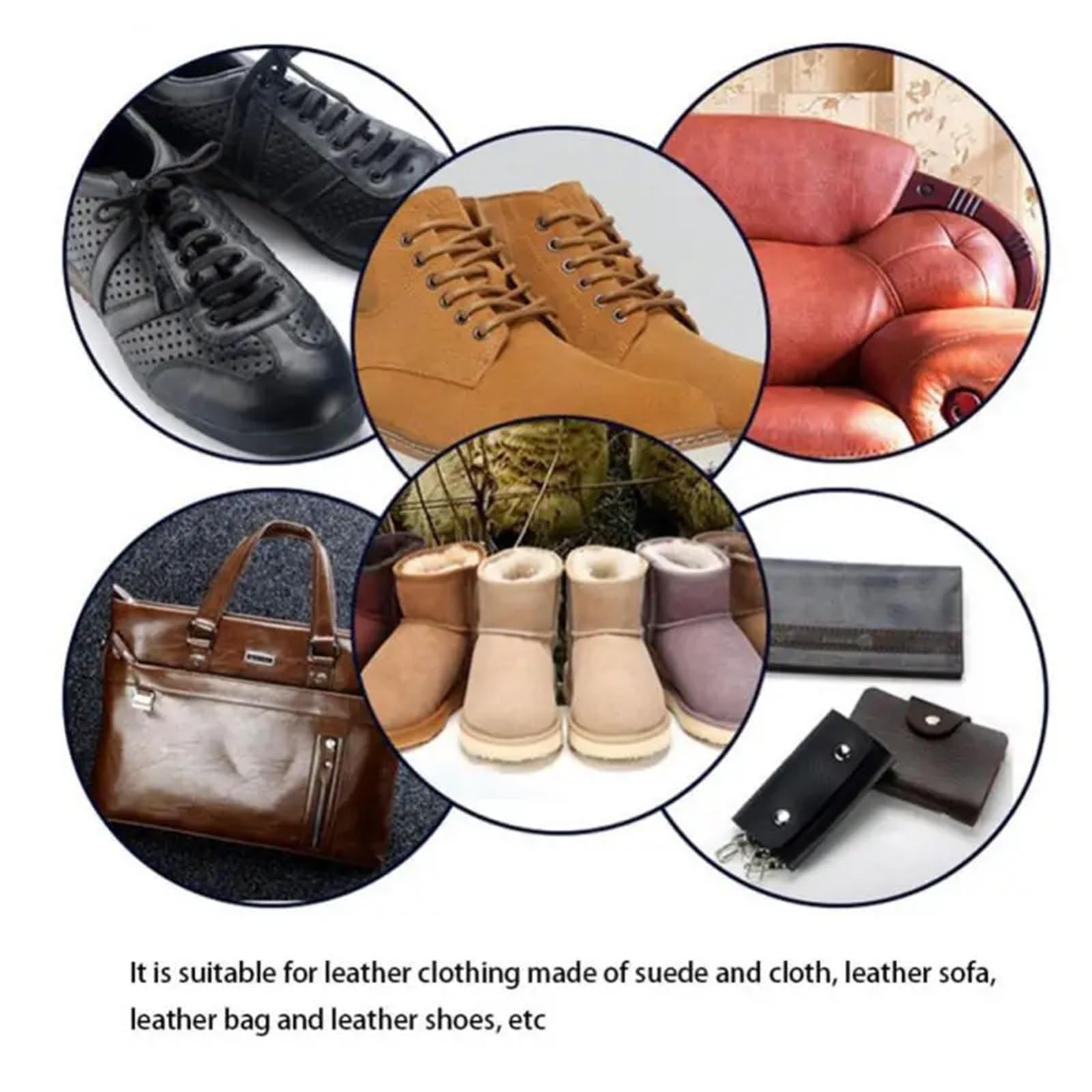 Schuh- und Stiefelbürste aus Holzborsten, Pflege, Reinigung, Glanz, Polierbürste, Reinigungsbürsten, echte weiche Polierwerkzeuge Schuhbürste(Size 1-2pcs)