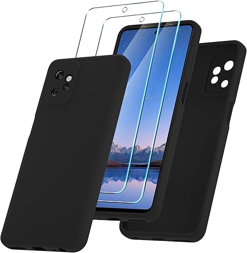YENAPOON Funda para Motorola Moto G Power 5G 2023 y 2 protectores de pantalla de vidrio templado (no para Moto G Power 202220212020) Funda